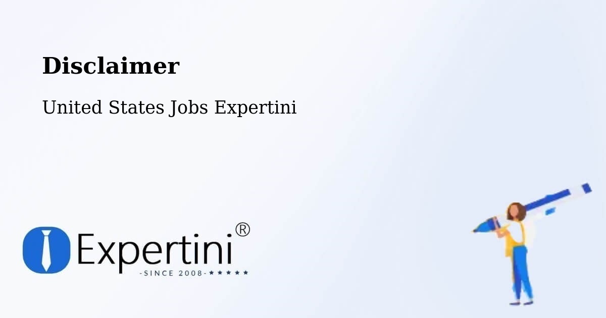 Disclaimer – Apache - United States Jobs Expertini