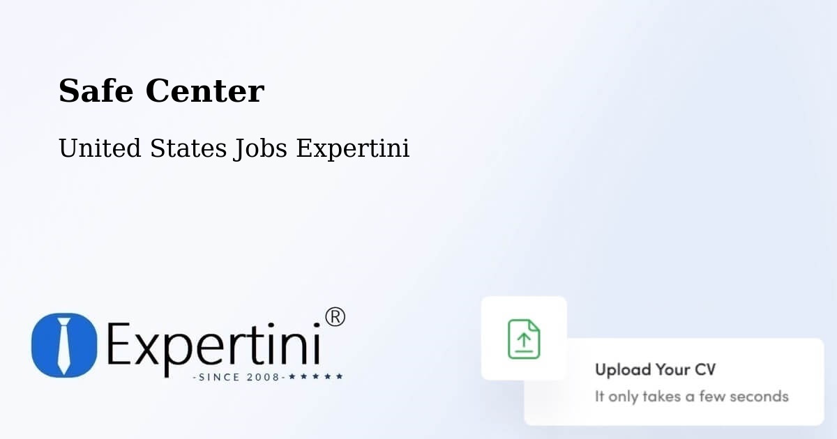 Safety Center – Apache - United States Jobs Expertini