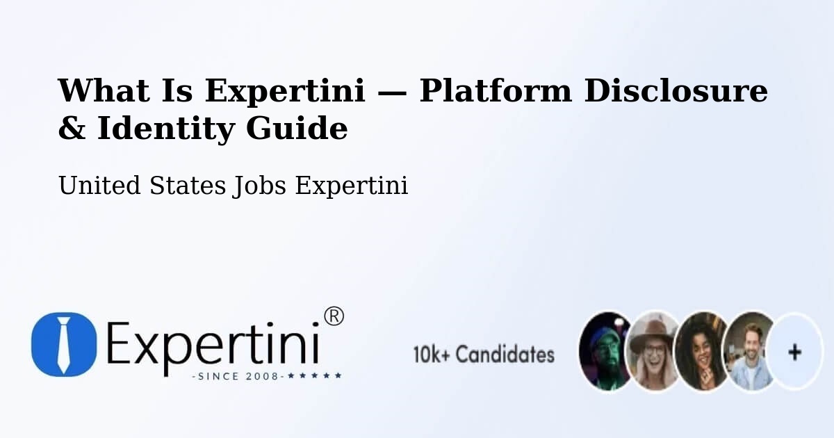 What Is Expertini — Platform Disclosure & Identity Guide – Apache